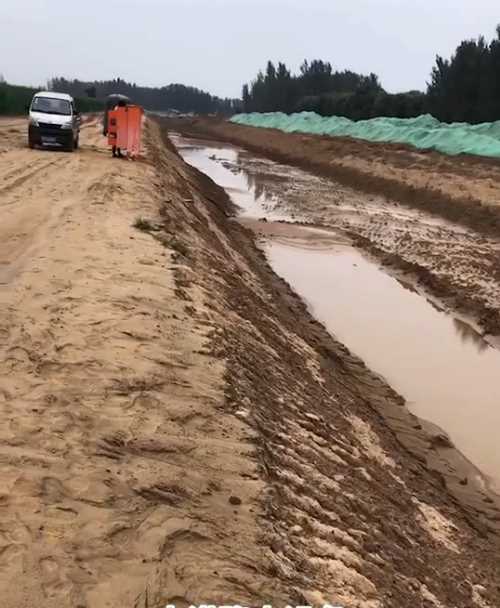 潍坊奎文区河道降水